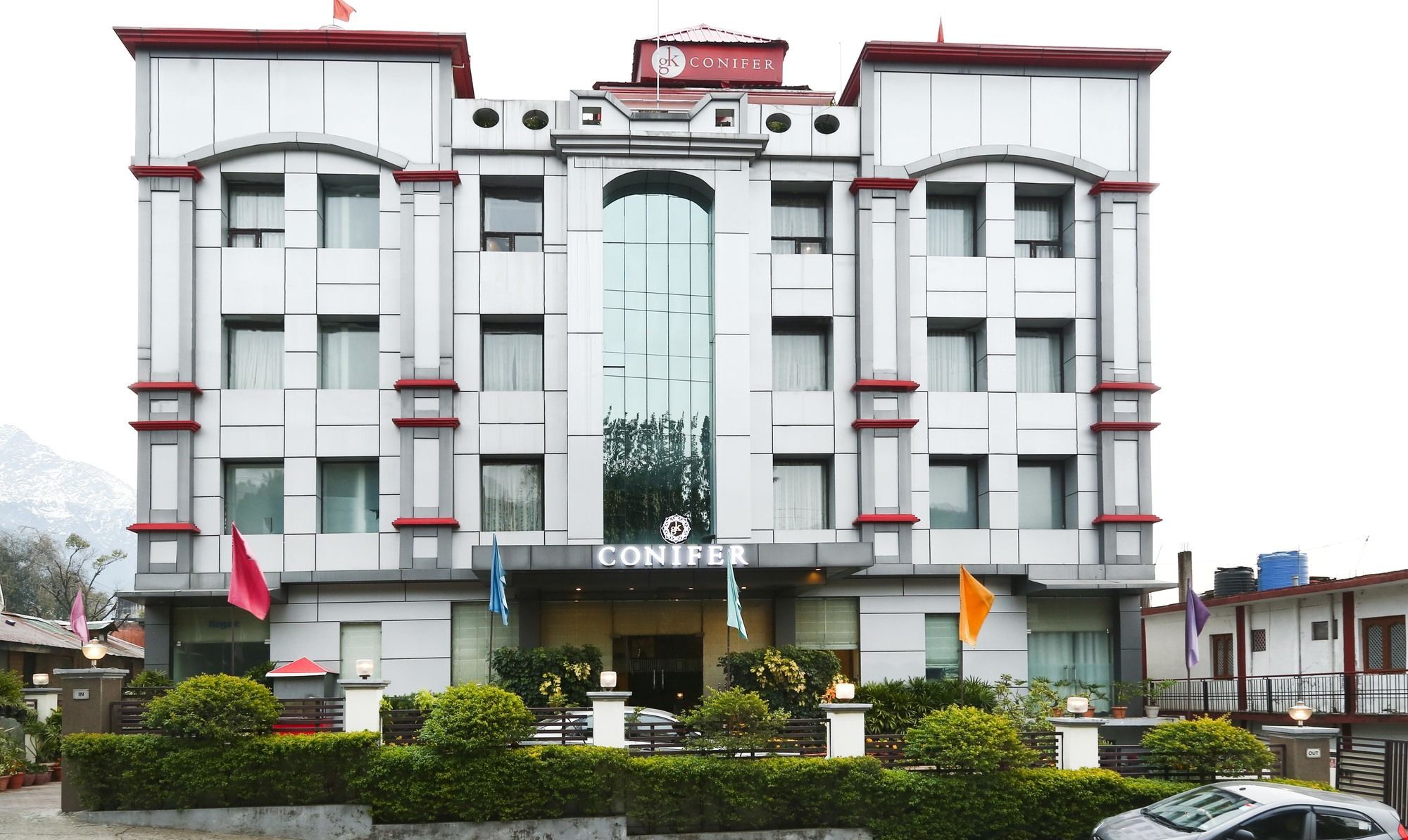 Treebo Trend Gk Conifer Hotel Dharamshala Luaran gambar